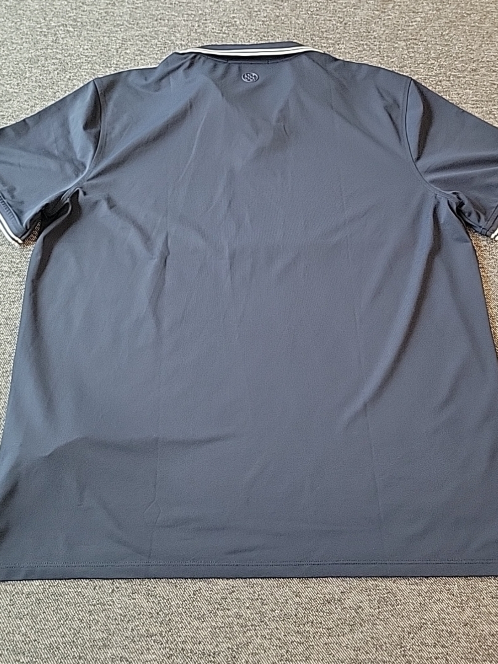 G/Fore Polo Shirt Men's XL Navy Performance Golf Stretch Johnny Collar Preppy - Picture 7 of 7